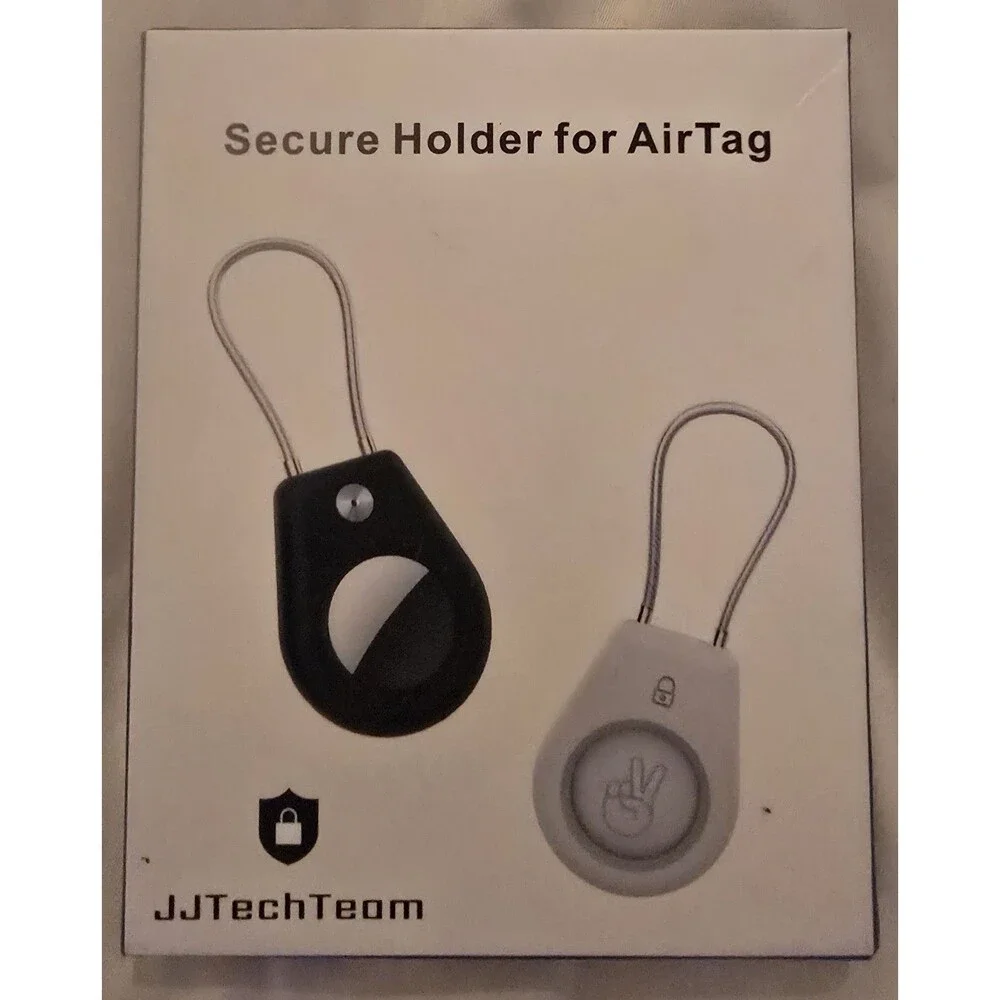 2-Pack Protect Case Compatible with Apple AirTag, Secure GPS Tracker Holder